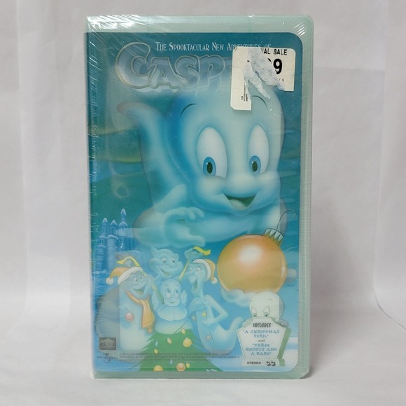 Universal Studios Home Video Other - Casper The Spooktacular New Adventures VHS Movie A Christmas Carol Three Ghosts